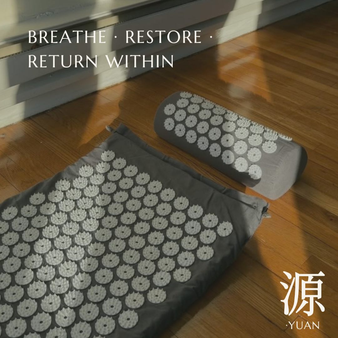 源 · YUAN Acupressure Mat — Calm & Tension Relief